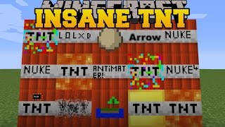 Minecraft: INSANE TNT (GIANT EXPLOSIONS, BLOCK BOMBS 