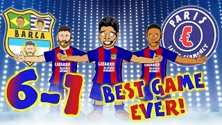 MSN STRIKE AGAIN! Song - Barcelona vs Man City (4-0 ...